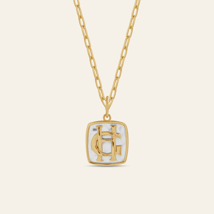 The Entwined Crest Pendant